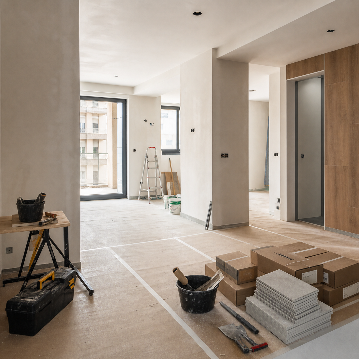 Rehabilitaci&oacute;n de interiores en Madrid